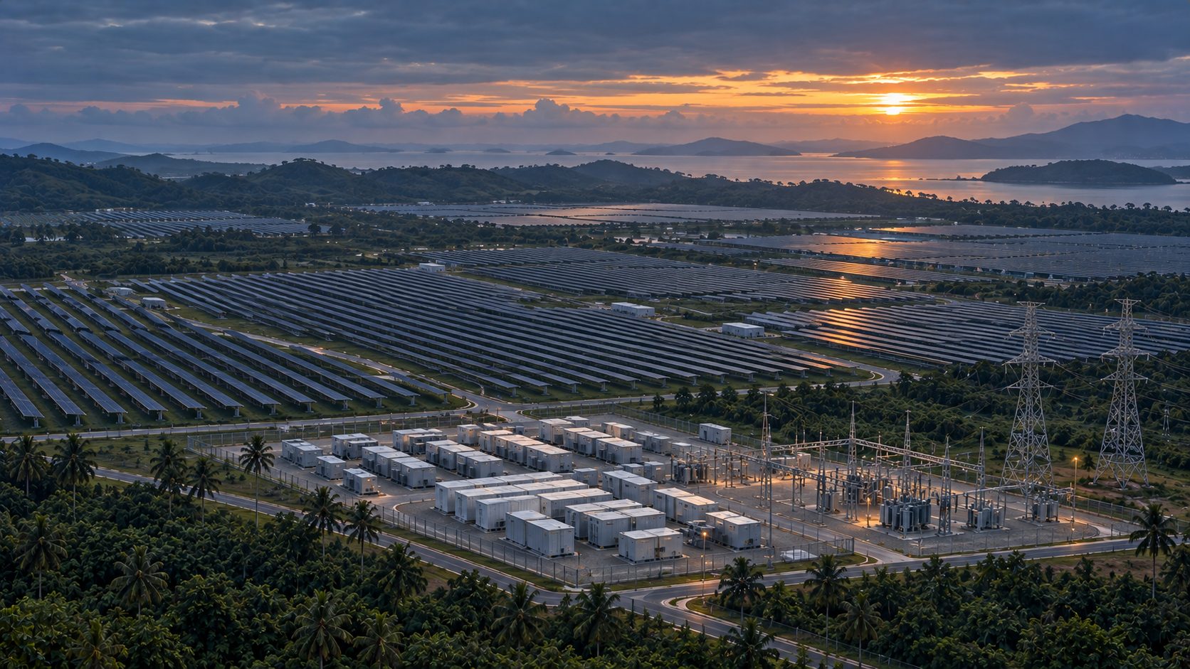 Heavy infrastructure underpinning the energy transition.